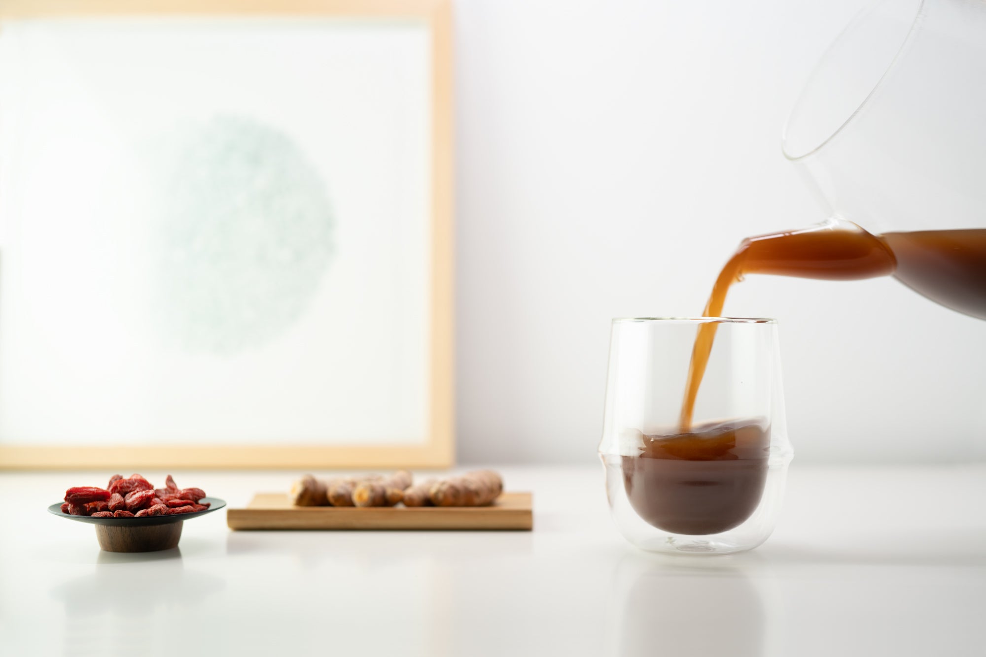 PUSH 5PM tea by noosha with goji and turmeric