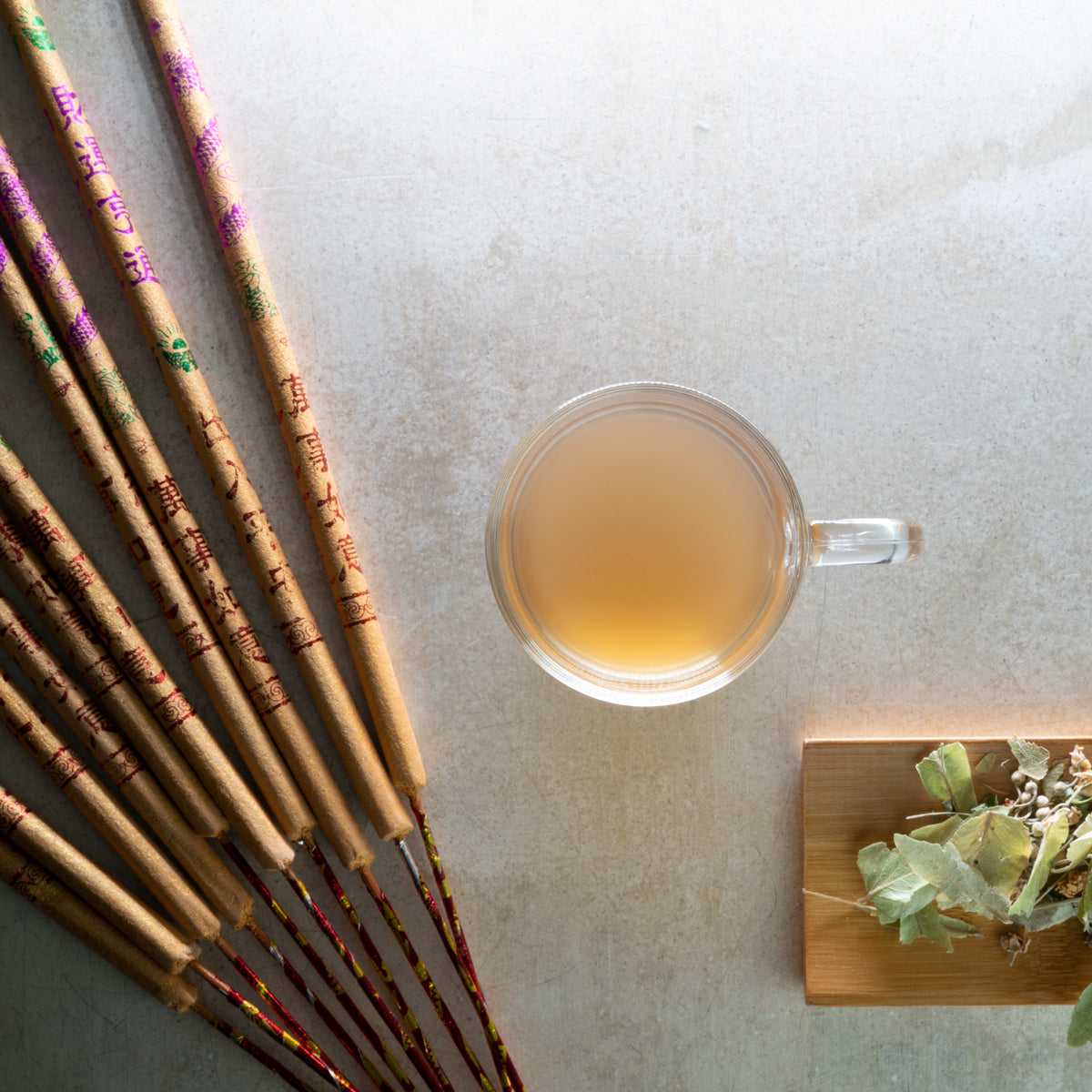 cup of noosha SMILE 9AM tea