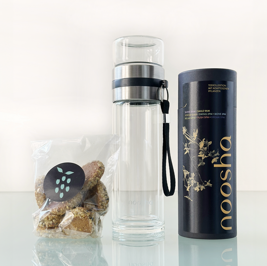 BALANCE YOUR DAY gift box. Eight teas. A whole day in rhythm.
